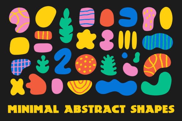 Download 30 Minimal Abstract Shapes - Minimal abstract Collection