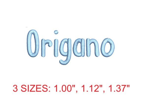 Download Origano Embroidery Font - Premium Resources