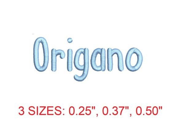 Download Origano Embroidery Font - Premium Resources