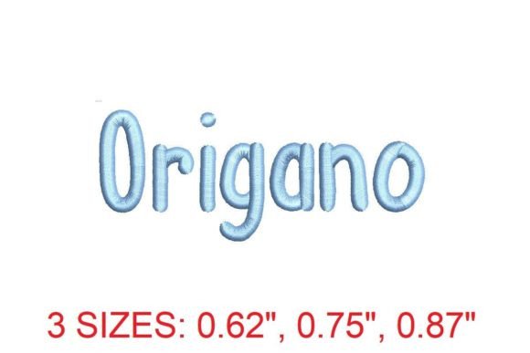 Download Origano Embroidery Font - Premium Resources